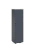 N 4 - 4D kancelářská skříň, 1-dveřová, pravá, 1450x400x400, antracit